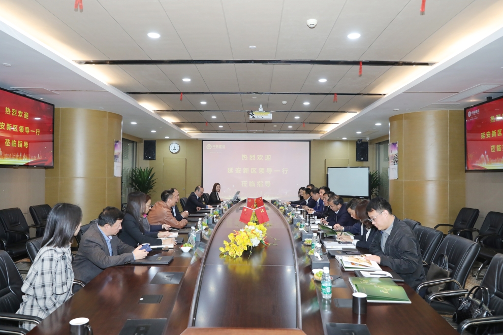 陕西省延安新区党工委副书记、管委会主任薛鹏春一行莅临星空电子建设调研指导 