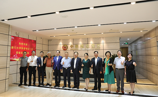 厦门大学党委书记张彦一行赴星空电子建设开展 “非公党建与基层多党合作（校友会兼合）”调研